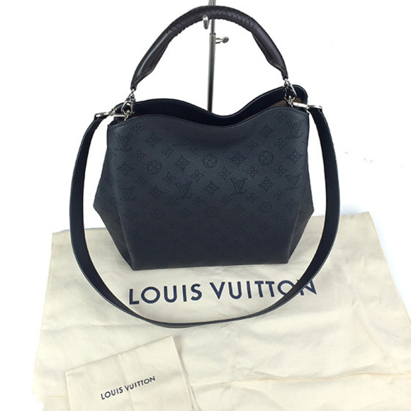 Louis Vuitton Mahina Babylon PM Shoulder Bag Noir Black - Picture 8 of 9